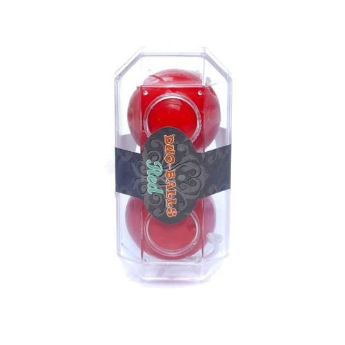 Вагинальные шарики BOSS Series Duo Balls Red: Особенности Соединены между собой