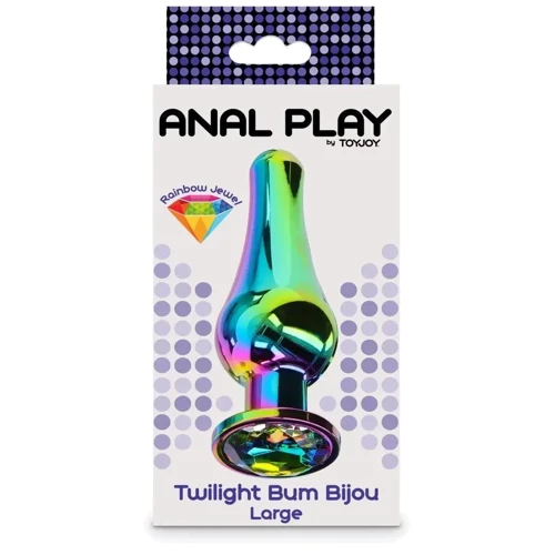 Анальная пробка Toy Joy Large Twilight Bum Bijou: Наличие вибрации Нет