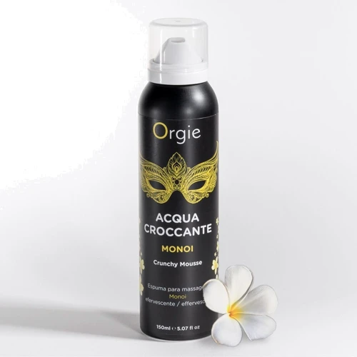 Массажная пенка Orgie – Acqua Croccante Monoi (150 мл), эффект лопающихся пузырьковТаити: Назначение Для тела