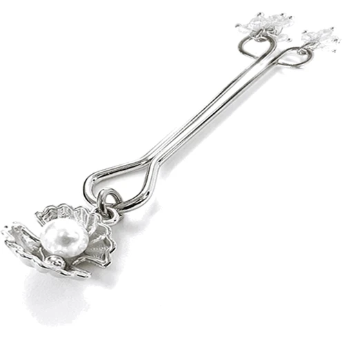 Зажим для клитора Art of Sex - Margie clit clamp, серебро