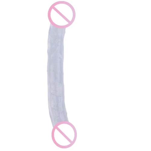 Двухсторонний фаллоимитатор CHISA 12.8 Inch Dildo Clear