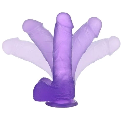 Фаллоимитатор LoveToy Jelly Studs Medium Purple: Тип Классические дилдо