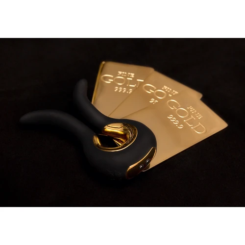 Ексклюзивний вибромассажер Gvibe MINI GOLD з 24К золотом (Англія). Лімітований випуск! фото 19