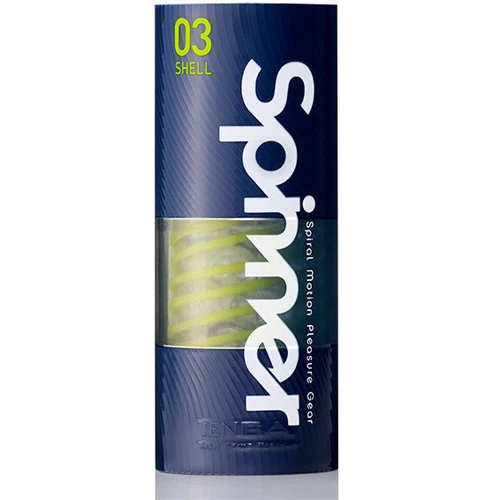 Tenga Spinner Masturbator Shell спіральний мастурбатор, 13х4.5 см фото 7