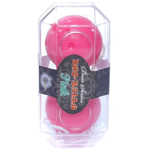 Вагинальные шарики Duo balls Pink, BS6700031: Количество шариков 2