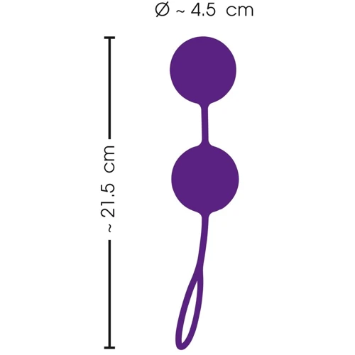 Вагинальные шарики Orion Smile XXL Balls Purple: Для кого Для женщин