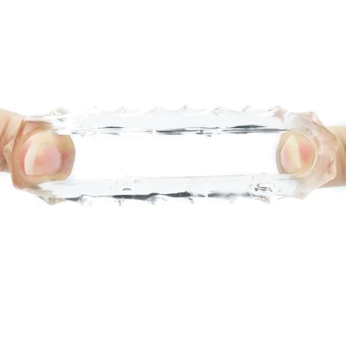 Эрекционное кольцо LoveToy POWER PLUS Cockring, Clear фото 4