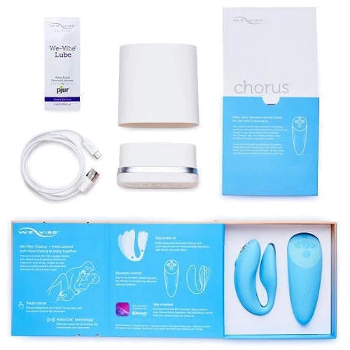 We-Vibe Chorus - сенсорний вібратор для пар з дистанційним управлінням, 7,8х3,3 см фото 11