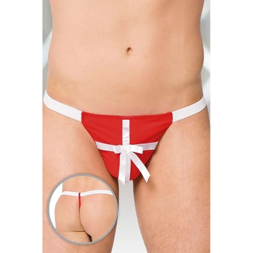 Мужские трусы SoftLine - Thong 4439, S-L (red)
