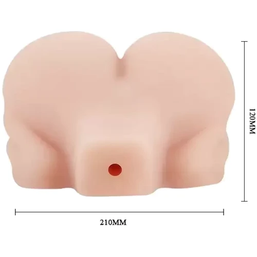 Мастурбатор с двойной вибрацией и двумя входами LYBAILE - Pussy & Ass hole (BM-009115) фото 6