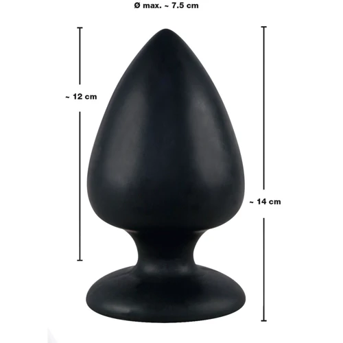 Анальная пробка Orion - Black Velvets Butt Plug Extra: Тип Анальные пробки
