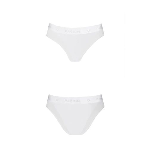 Трусики с прозрачной вставкой Passion PS002 PANTIES white, size L: Вид Трусы