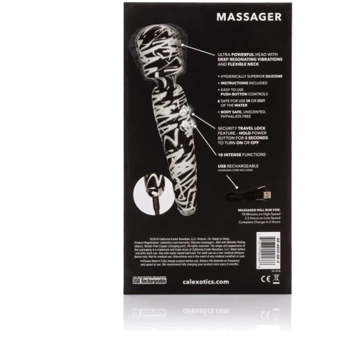 CalExotics Hype Massager универсальный вибромассажер, 21x3.75 см: Для кого Для женщин