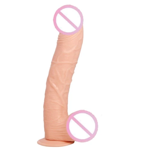 Огромный фаллоимитатор Raging Cockstars Jumbo Giant Jim 11 Inch Realistic Dildo, 26,7х5,7 см