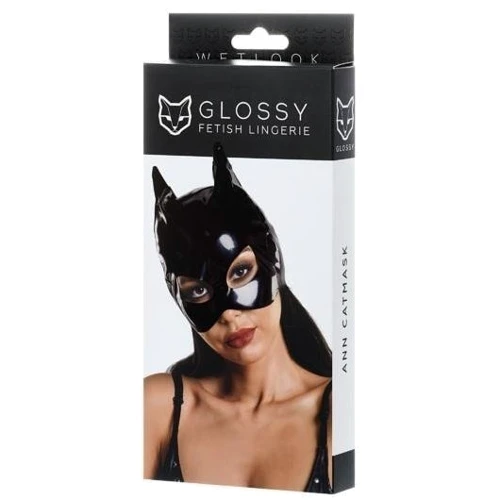 Маска Кошечки Glossy Wetlook Ann Catmask: Для кого Унисекс