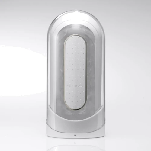 Мастурбатор Tenga Flip Zero Electronic Vibration White: Глубина, см 18