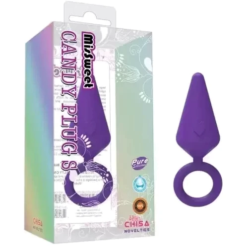 Анальный плаг CHISA MisSweet - Candy Plug S, Purple: Тип Анальные пробки