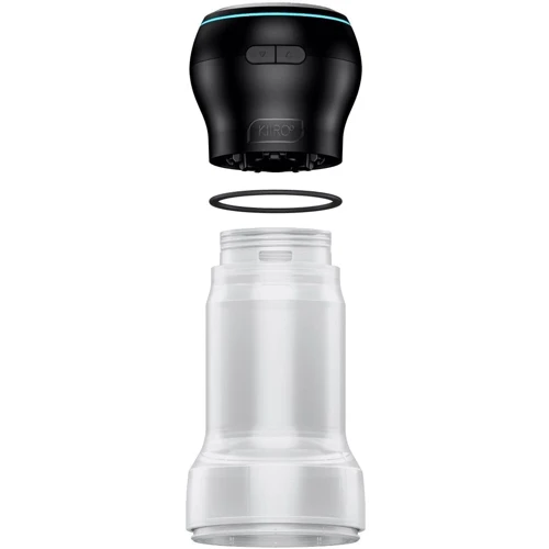 Мастурбатор Kiiroo Feel Pocket Crystal с всасывающей интерактивной насадкой PowerBlow Combo Set фото 9