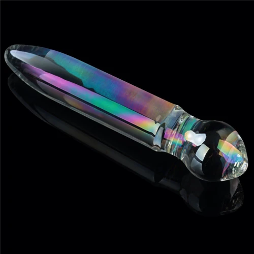 Фаллоимитатор LoveToy Twilight Gleam Glass Dildo Prism Glass: Наличие вибрации Нет