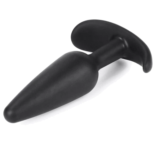 Анальна пробка LoveToy Lure Me Butt Plug Slim S Black: Наличие вибрации Нет