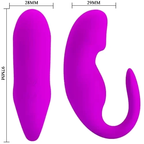 Вибратор для пар Pretty Love - 12 vibration functions, wireless remote control (BI-014482W): Для кого Для пары