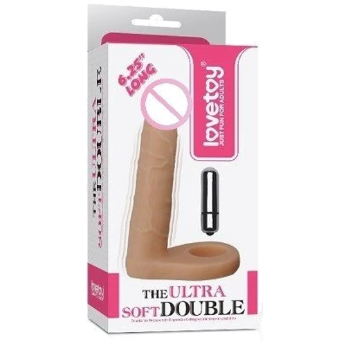 Насадка для двойного проникновения LoveToy The Ultra Soft Double Vibrating Flesh 6.25": Для кого Для мужчин