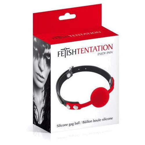 Класичний кляп з силіконовим кулькою Fetish Tentation Silicone Gag Ball: Виробник Fetish Tentation