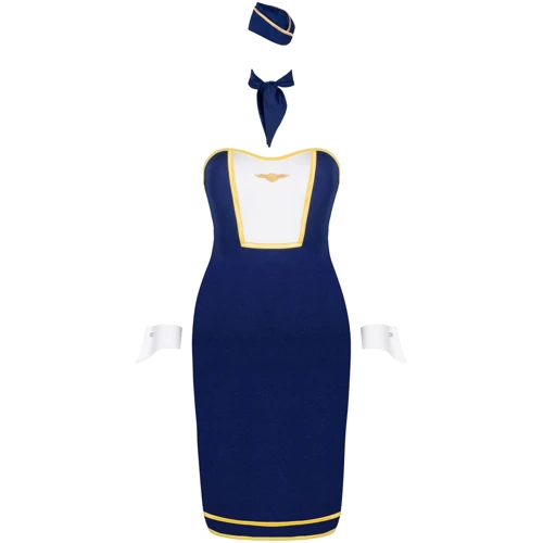 Костюм стюардессы Obsessive Stewardess uniform M/L: Вид Костюмы