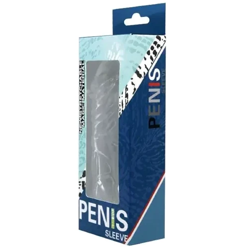 Насадка на член LYBAILE Super Silikon Penis Sleeve Clear: Материал TPE (термопластичный эластомер)