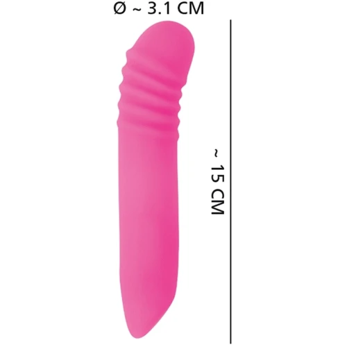 Вибратор You2Toys Flashing Mini Vibe Pink: Тип управления Кнопочное