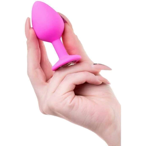 Анальная пробка с кристаллом ToDo by Toyfa Anal Plug Brilliant: Наличие вибрации Нет