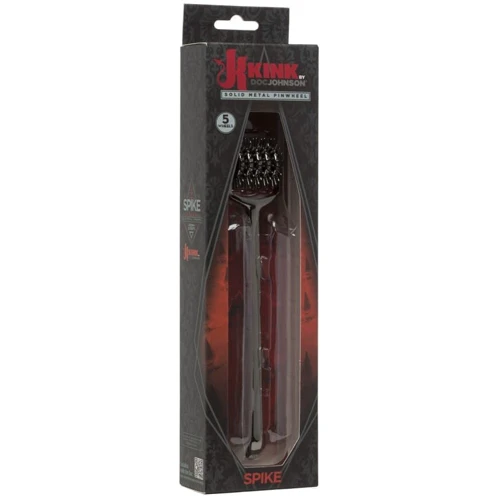 Колесо Вартенберга игольчатое на 5 рядов зубцов Doc Johnson Kink- Spike - Solid Metal Pinwheel - 5 W: Производитель Doc Johnson