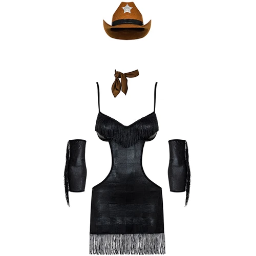 Костюм Obsessive Sheriffia, S/M (UA66759): Для кого Для женщин