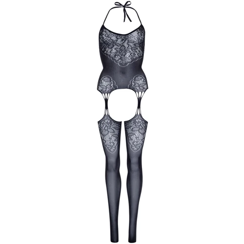 Бодістокінг Leg Avenue OS Black: Застосування На тело