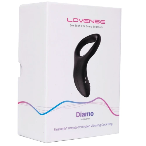 Смарт кольцо-насадка на член Lovense Diamo Cock Ring фото 4