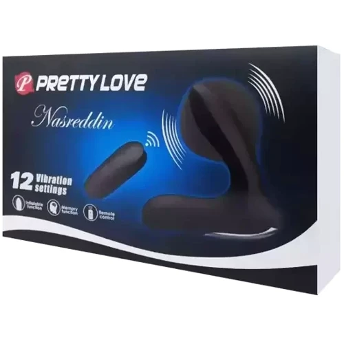 Массажер простаты расширяющийся с пультом ДУ PRETTY LOVE - Nasreddin, BI-014463W: Особенности Надувные