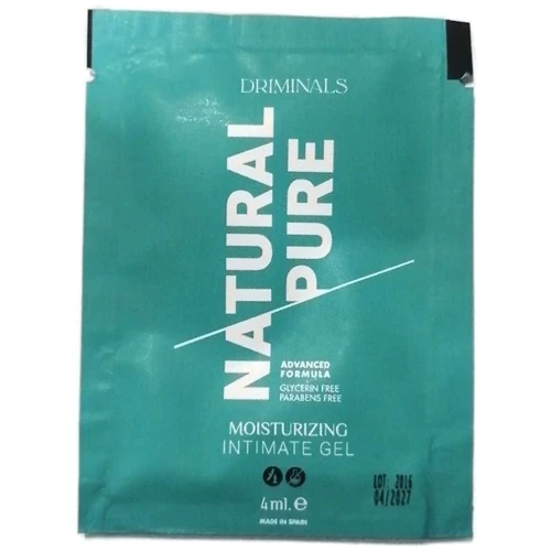 Набор пробников гель-лубриканта для чувствительной кожи Driminals Natural Pure (10 x 4 мл): Тип Вагинальные