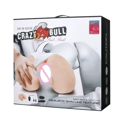 Мастурбатор с двойной вибрацией и двумя входами Crazy Bull BM-009023Z-1 фото 8