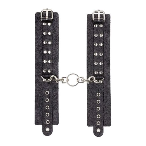 Наручники Leather Rastraints Hand Cuffs, Black: Виробник sLash
