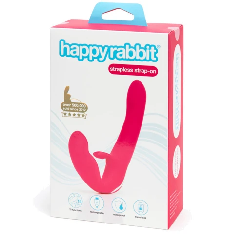 Страпон безремневой Happy Rabbit Lovehoney: Наличие вибрации Есть