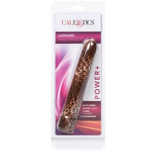 CalExotics Leopard Massager пластиковый вибратор, 17x3 см, Leopard: Тип и форма Вибромассажер