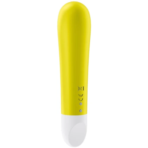 Вибропуля перезаряжаемая Satisfyer Ultra Power Bullet 1 Yellow: Длина, см 10.5