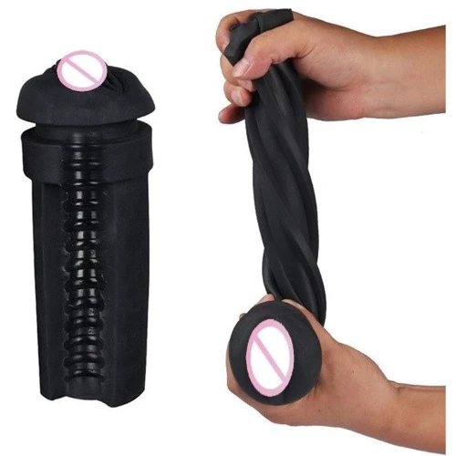Мастурбатор-вагина Topco Sales CyberSkin® Stealth Pussy Stroker на присоске , 24х8 см: Тип Вагина