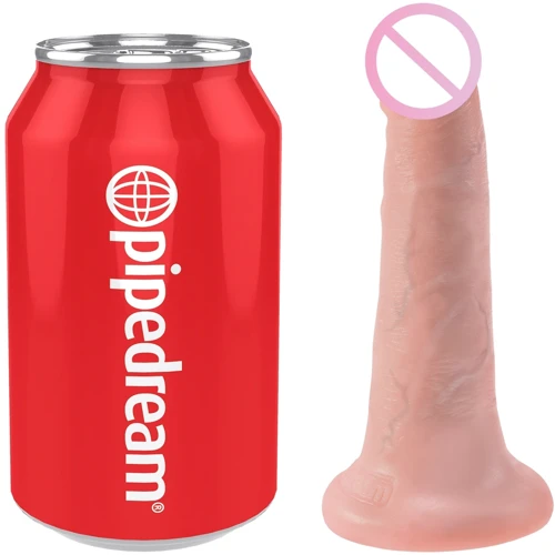 Pipedream King Cock 5 Cock фаллоимитатор 12.7х3.3 см., телесный: Длина проникновения, см 12.7