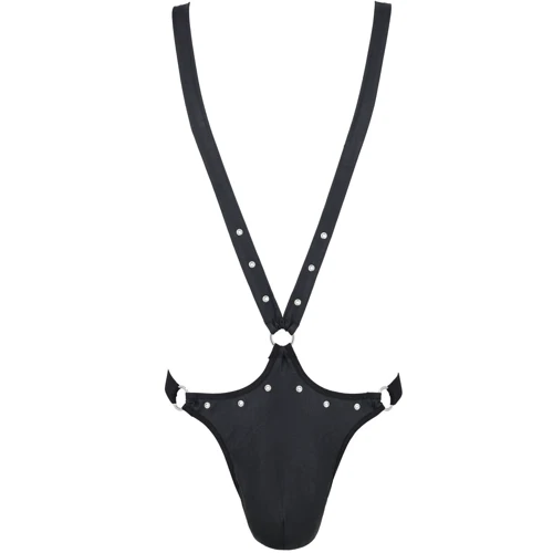 Боди Passion HARRY 028 black L/XL: Применение На тело