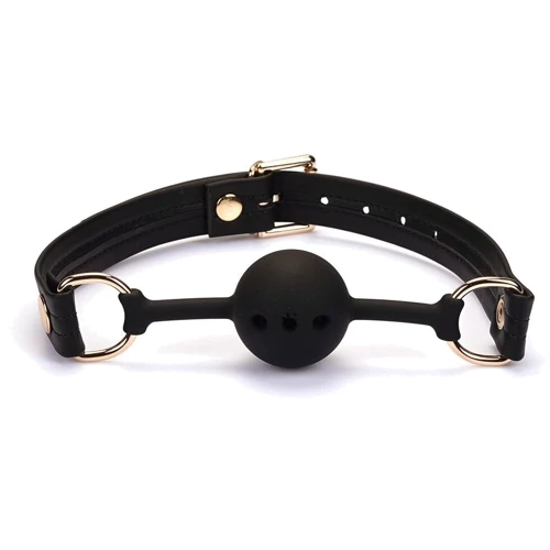 Кляп Liebe Seele Black Organosilicon Ball Gag: Производитель Liebe Seele