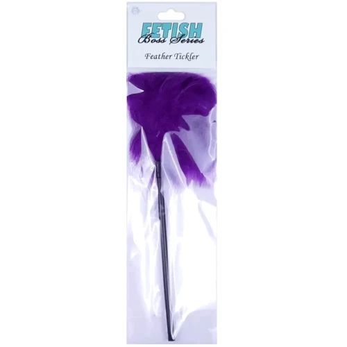 Тиклер (щекоталка) с пухом Boss Series Fetish - Feather Tickler Purple, BS6100030: Производитель BOSS of TOYS