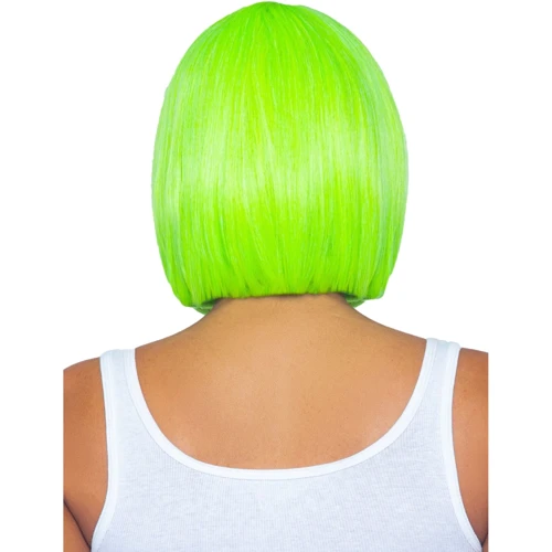Парик Leg Avenue 12" Neon short bob wig Neon Green: Цвет зеленый