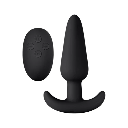 NS Novelties Renegade Rumble Wireless Plug - анальная пробка с дистанционным управлением, 10x3.7 см