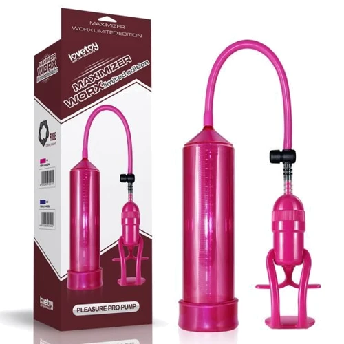Вакуумная помпа LoveToy Maximizer Worx Limite Edition, Pink: Для кого Для мужчин